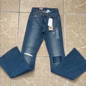 Levi Strauss Jean 25 x32 high rise flare